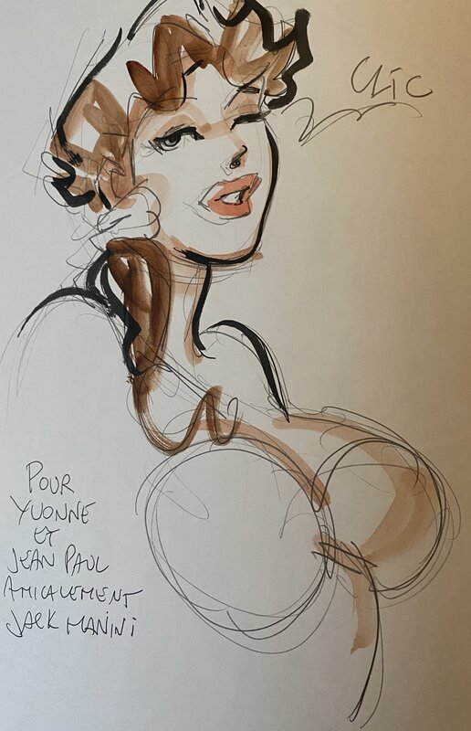 Jack Manini, illustration originale, Morgane, 