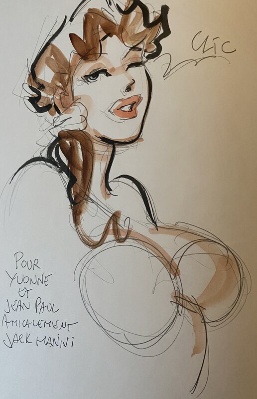 Morgane by Jack Manini - Sketch