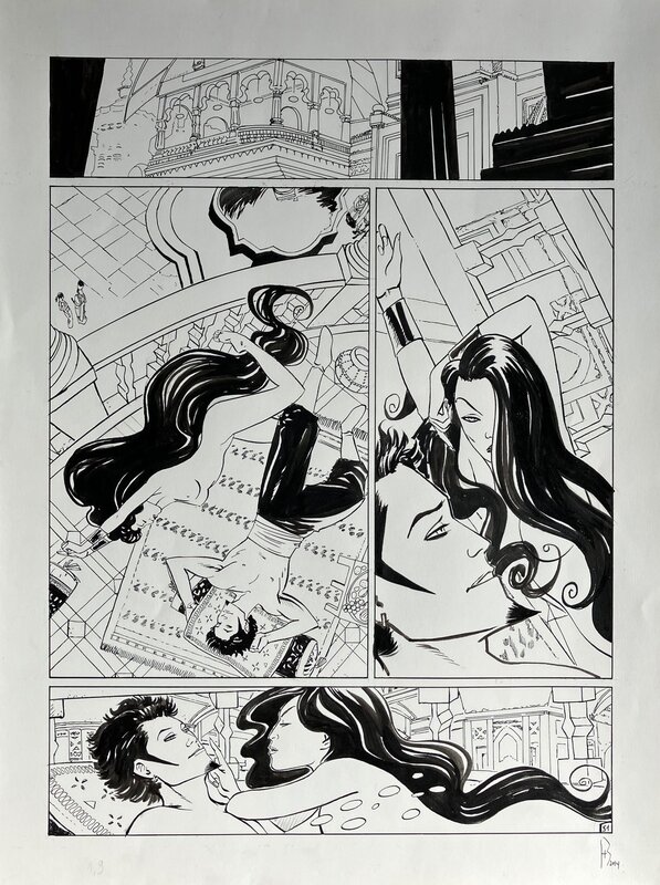 Henri Reculé, Stephen Desberg, Les mille et autres Nuits - Tome 1 - Jaisalmer - page 51 - Planche originale