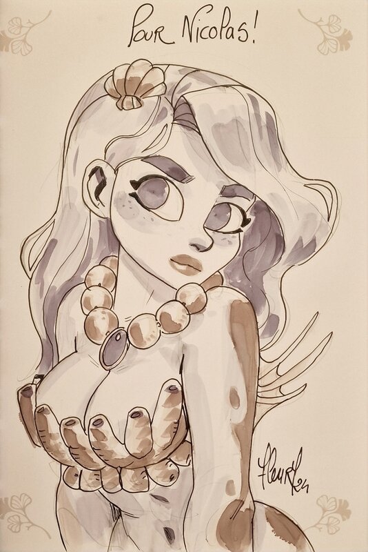 Sirène by Jérémie Fleury - Sketch