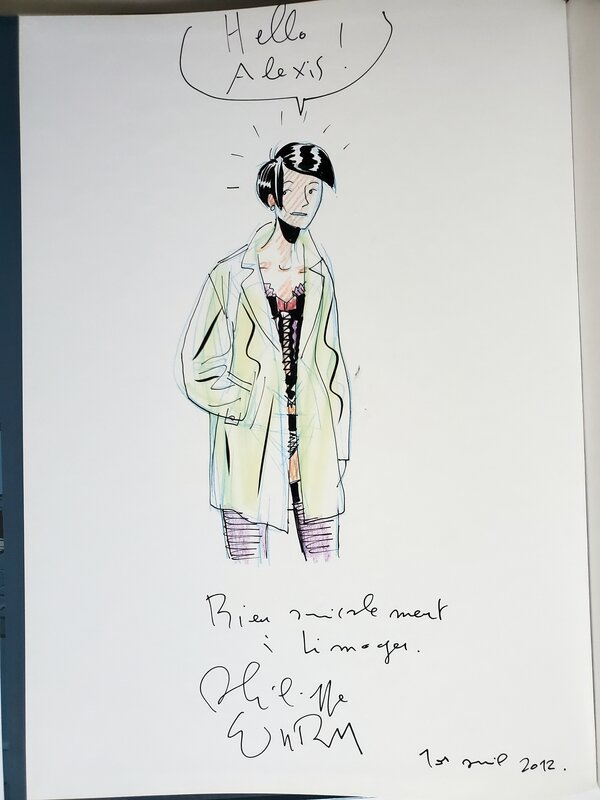 Philippe Wurm, LADY ELZA   T1 EXCENTRIC - Dédicace
