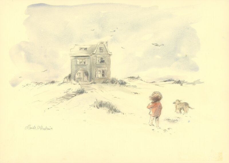 Cassandre by Claude K. Dubois - Original Illustration