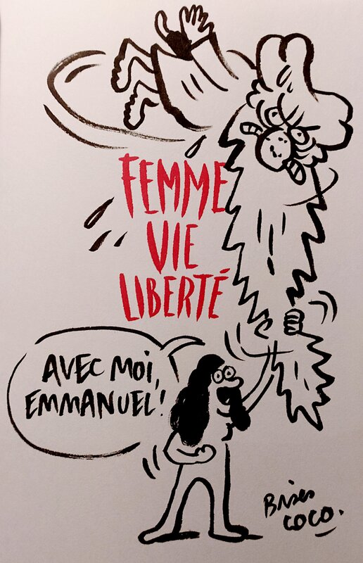 Coco, Femme vie liberté 2024Avr13 - Dédicace