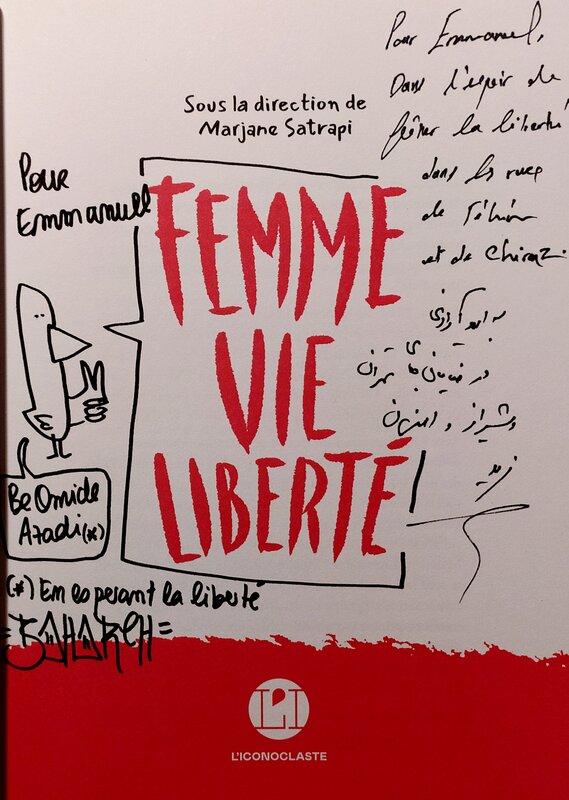 Bahareh Akrami, Farid Vahid, Femme vie liberté (3) 2024Avr13 - Sketch