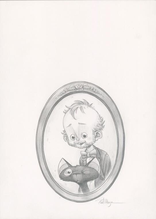 Moi, Ernest by Paul Mager - Original Illustration