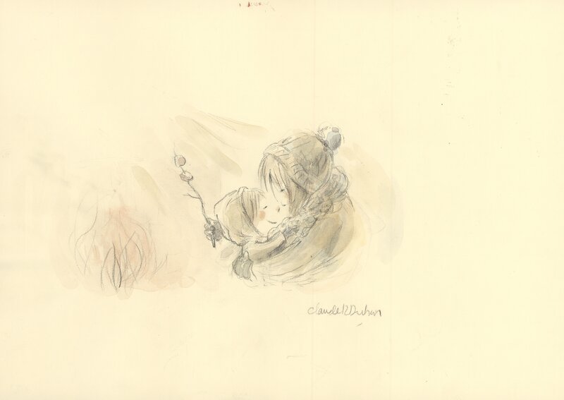 Thomas par Claude K. Dubois - Illustration originale
