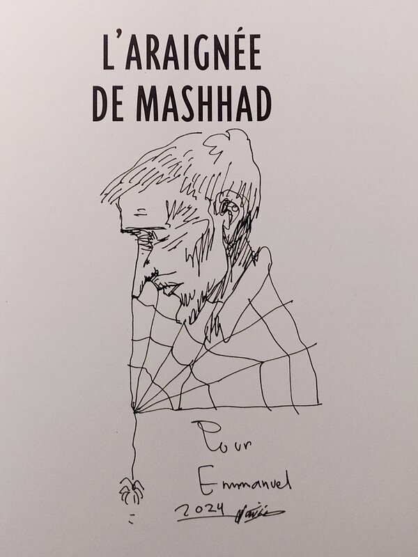 Mana Neyestani, L'araignée de Mashhad 2024Avr13 - Sketch