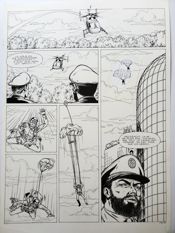 André Osi, HORIZON BLANC  T4 COMPTE A REBOURS - Comic Strip