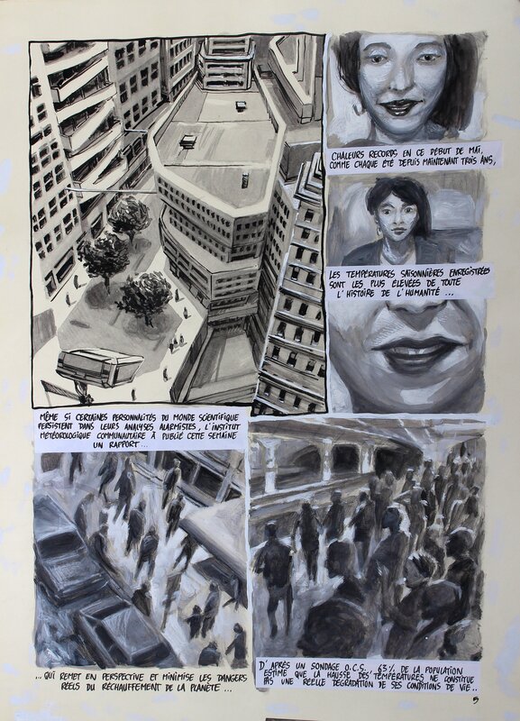 Ivan Brun, Les Sentinelles page 5 / Contre Carré n°1 - Comic Strip