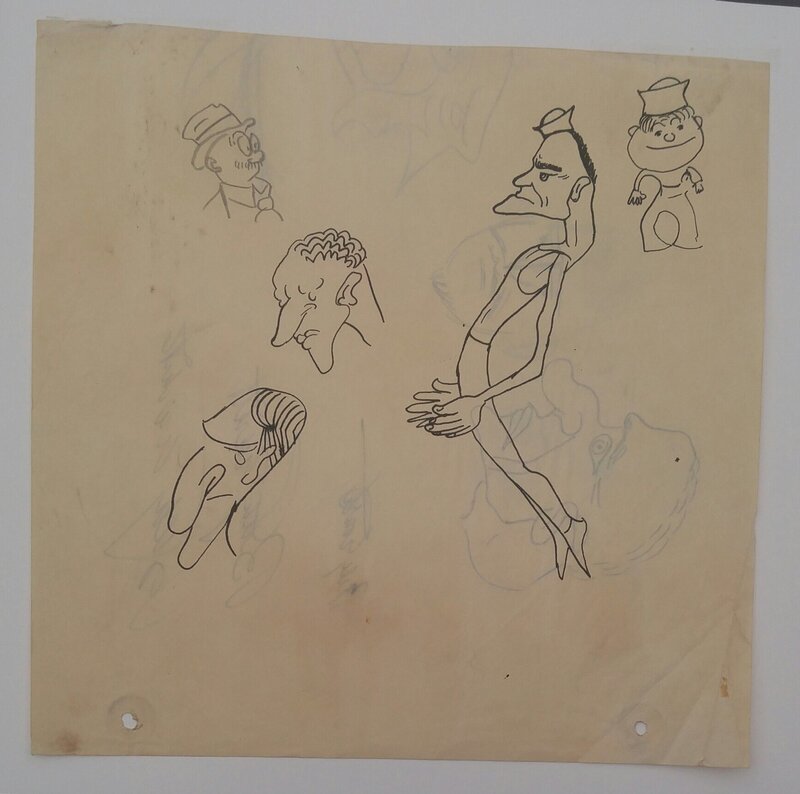 Everett Doodles - Planche originale