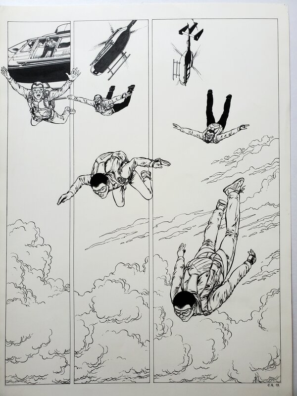 André Osi, HORIZON BLANC  T4 COMPTE A REBOURS - Comic Strip