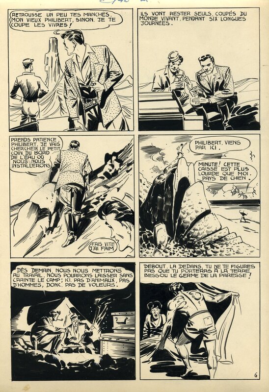 Pierre Le Guen, L’île aux 100 visages - Comic Strip