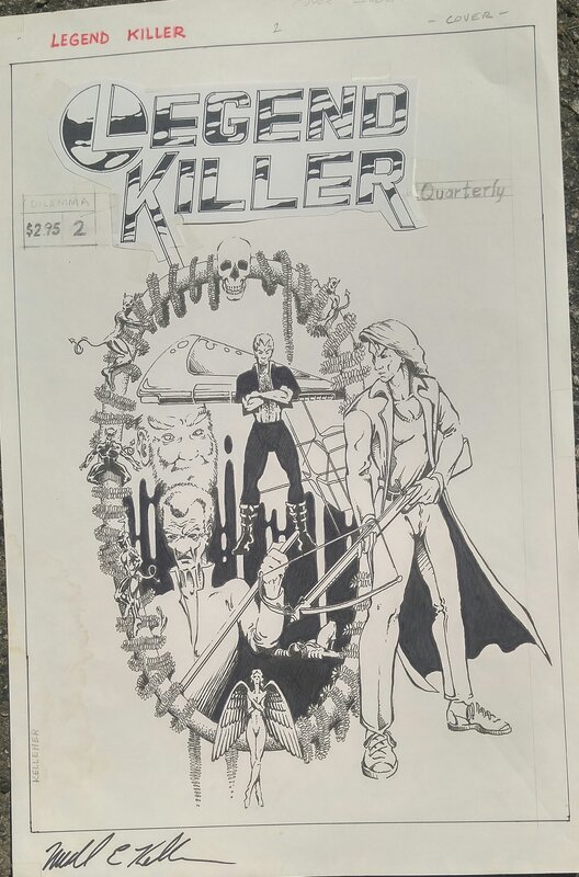 Michael Kelleher, Legend Killer #2 Dilemma Productions - Comic Strip