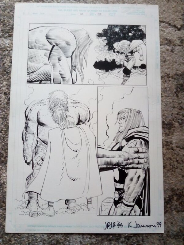 John Romita Jr., Thor / john romita jr - Planche originale