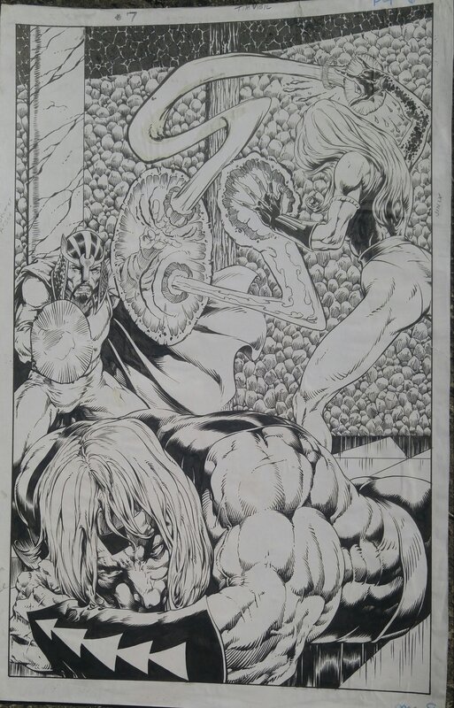 Tim Vigil, Heart of Darkness..The Saga of Cuda - Comic Strip