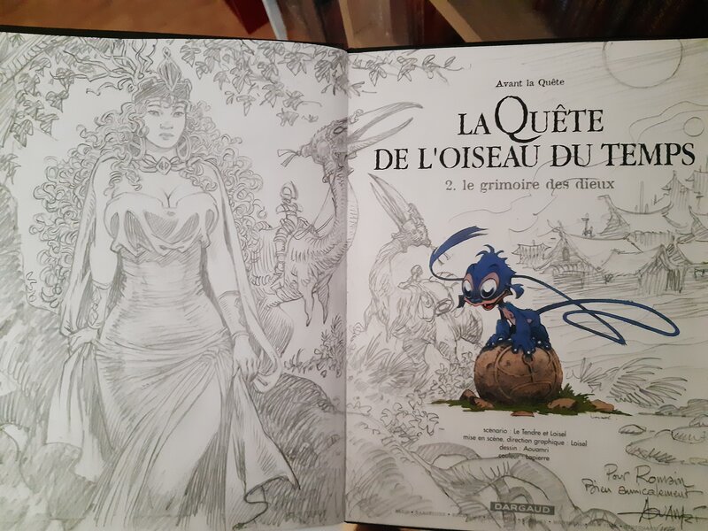 Mohamed Aouamri, Quete de l'oiseau du temps - Sketch