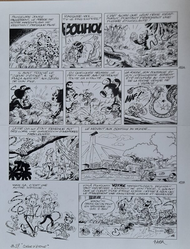 Le marsupilami by Batem - Comic Strip