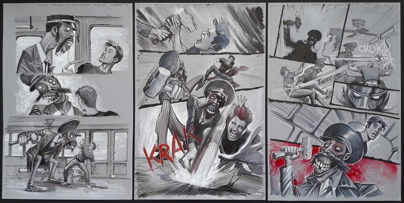 Juan E. Ferreyra, Saladin Ahmed, Spine-Tingling Spider-Man - Comic Strip