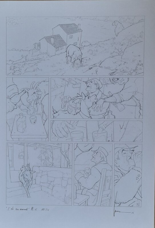 L'ile aux remords by Sébastien Morice - Comic Strip
