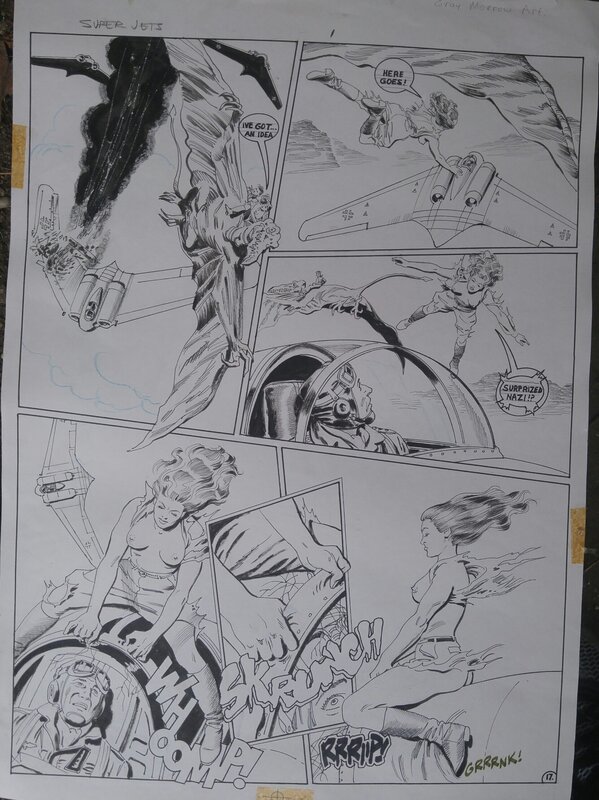 Unknown..help identify, Gray Morrow or Mark Schultz ?? - Comic Strip