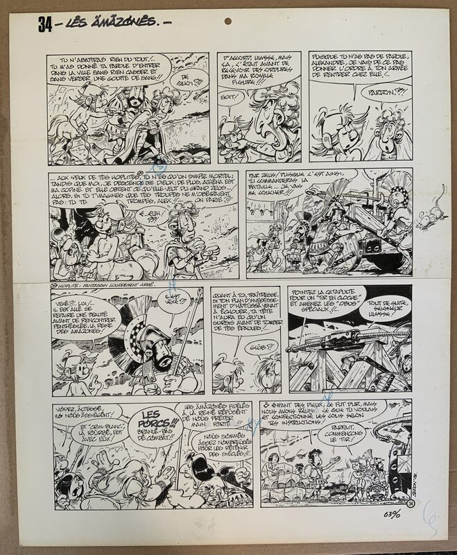 For sale - Pierre Seron, Aurore et ulysse - Les Amazones - Comic Strip