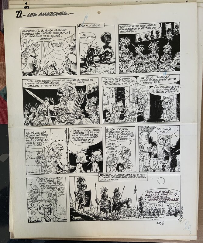 For sale - Pierre Seron, Aurore et Ulysse - Les Amazones - Comic Strip