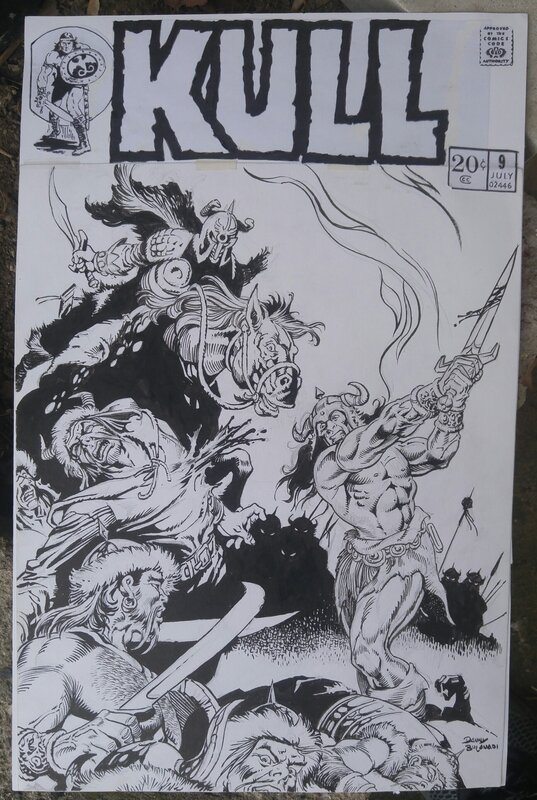 Danny Bulandi, Kull Cover.  (mock up commission) - Planche originale