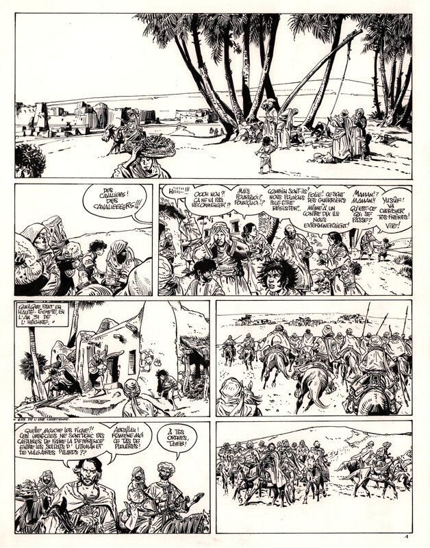 Franz, Frank Giroud, Le Décalogue - Tome 10: La Dernière Sourate, planche 1 - Comic Strip