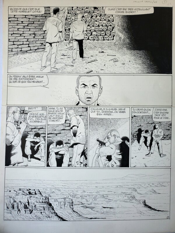 Renaud, SANTIAG  T2 LE GARDIEN DE LA NUIT - Comic Strip