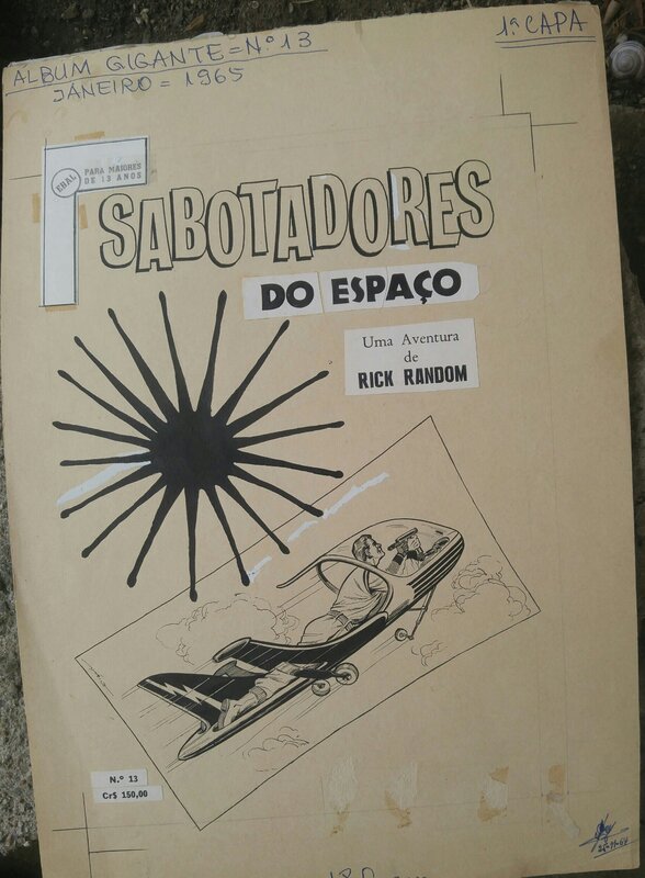 unknown, Ebal Sabotadores do Espaco - Comic Strip