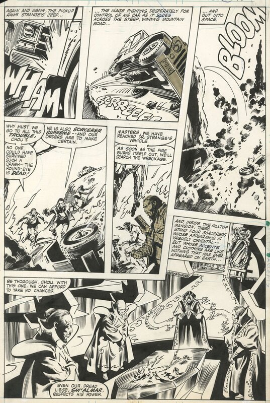 Gene Colan, Dan Green, Doctor Strange - Issue 42 p.10 - Comic Strip