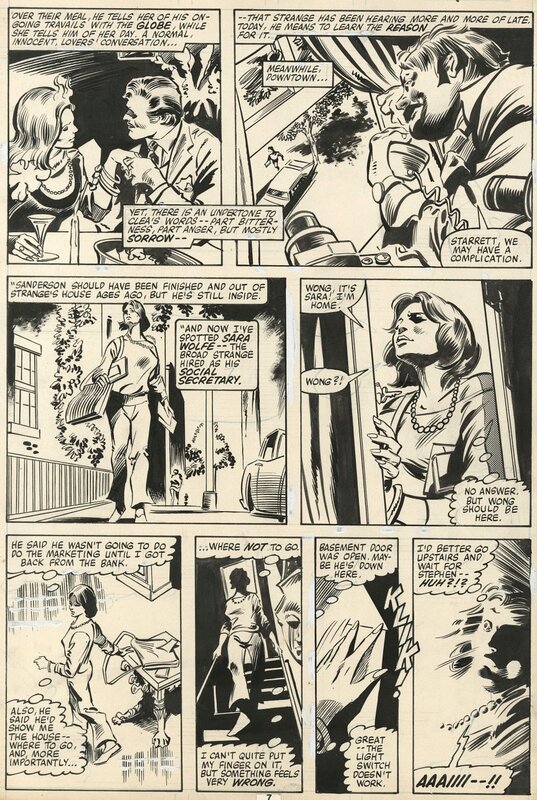 Gene Colan, Dan Green, Doctor Strange - Issue 45 p.7 - Planche originale