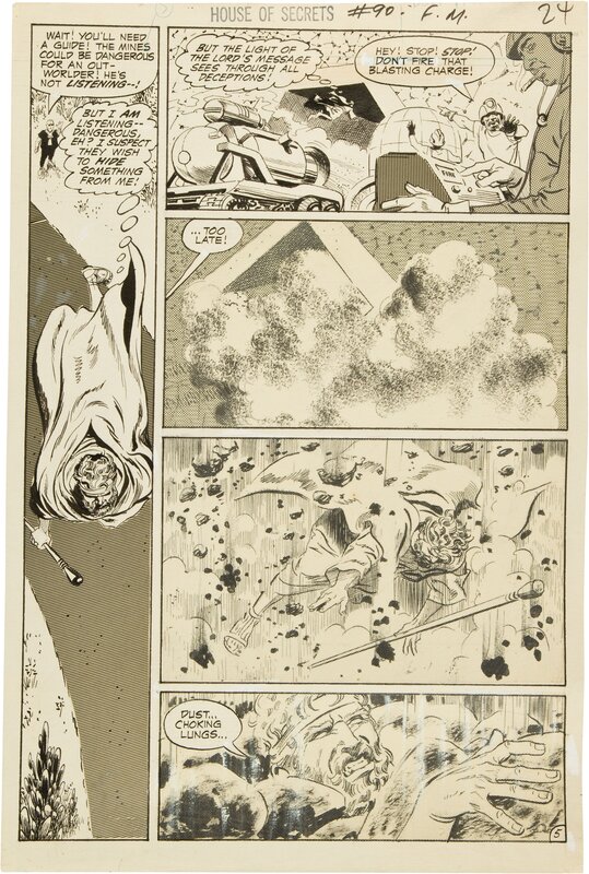 Gray Morrow, House of Secrets 90 Page 5 - Planche originale