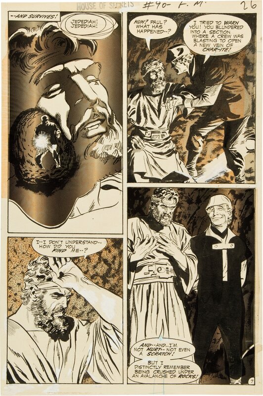 Gray Morrow, House of Secrets 90 Page 7 - Planche originale