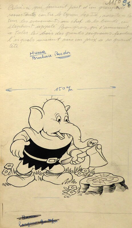 Becdor by José Cabrero Arnal, Pierre Camus - Original Illustration