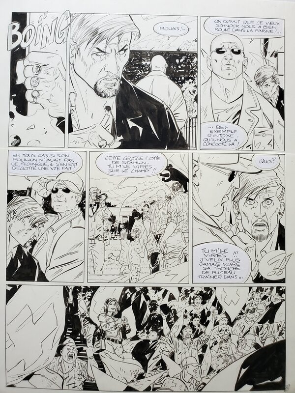 LE CERCLE DES ROIS par Daniel Koller - Planche originale