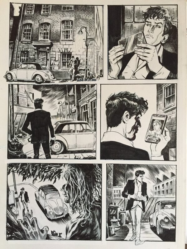 Paolo Martinello, Paola Barbato, Tiziano Scalvi, Dylan Dog - Giochi Innocenti - Comic Strip