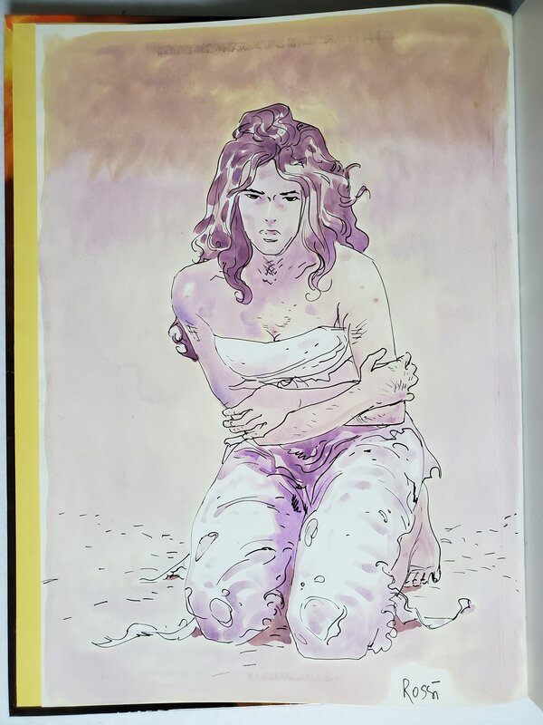 Christian Rossi, Jean Giraud, UNE AVENTURE DE JIM CUTLASS  T1 NUIT NOIRE - Sketch