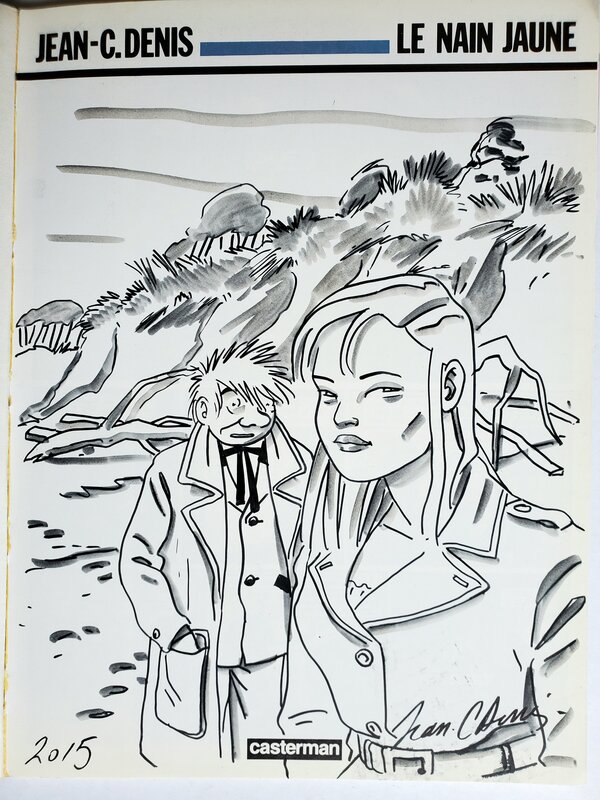 Jean-Claude Denis, LUC LEROI  T4 LE NAIN JAUNE - Sketch