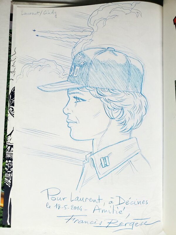Francis Bergèse, LES AVENTURES DE BUCK DANNY   T47 ZONE INTERDITE - Sketch