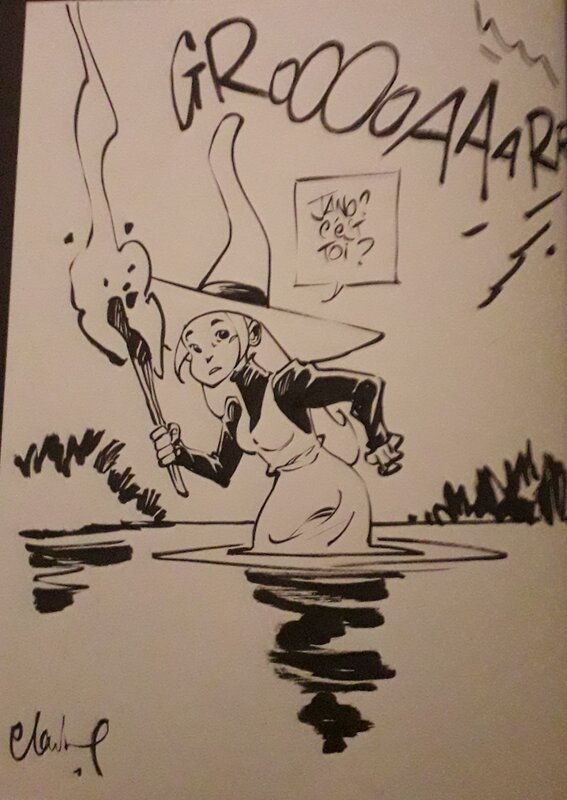 Mélusine by Clarke - Sketch
