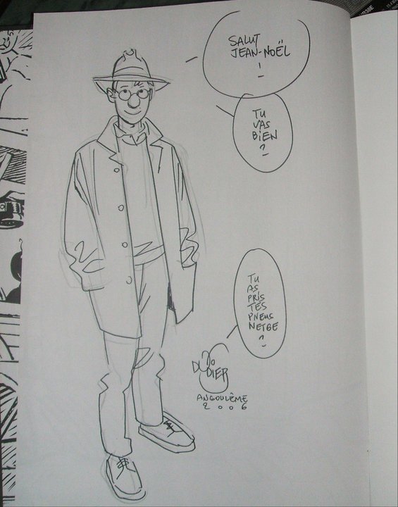 Alain Dodier, Jérome K Jérome Bloche - Sketch