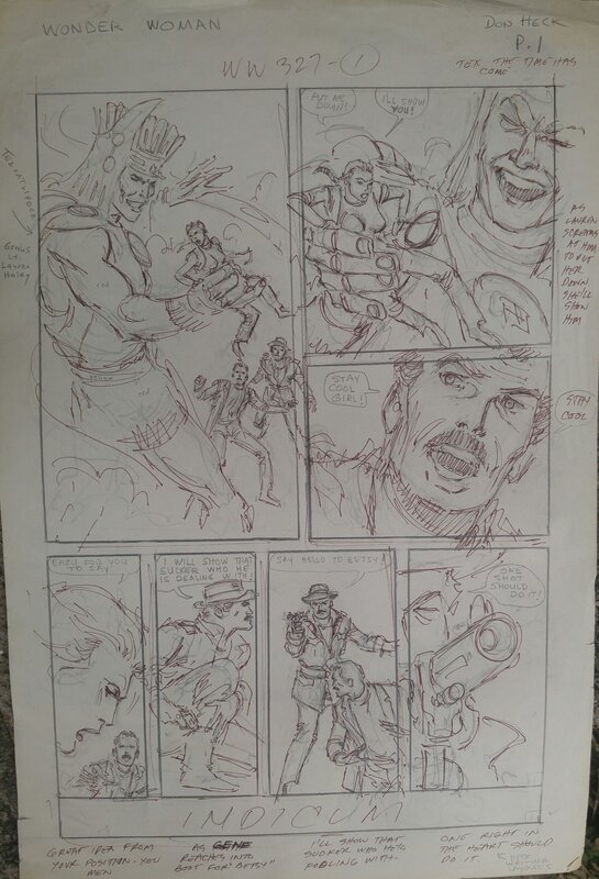 Heck Prelim. Wonderwoman 327 - Comic Strip