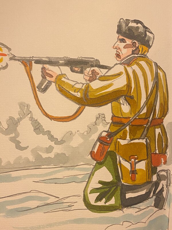 Pierre Legein, frontovik, 