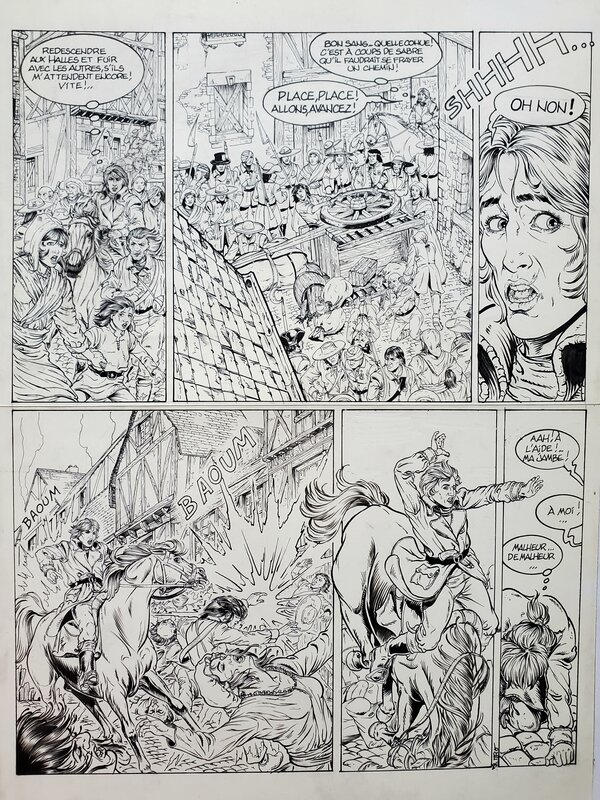 Pierre Legein, DAMPIERRE  T5 LE CORTEGE MAUDIT - Comic Strip