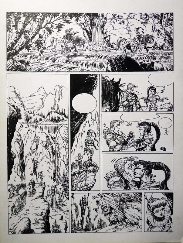 Tiburce Oger, Gorn tome 2 planche 18 - Comic Strip