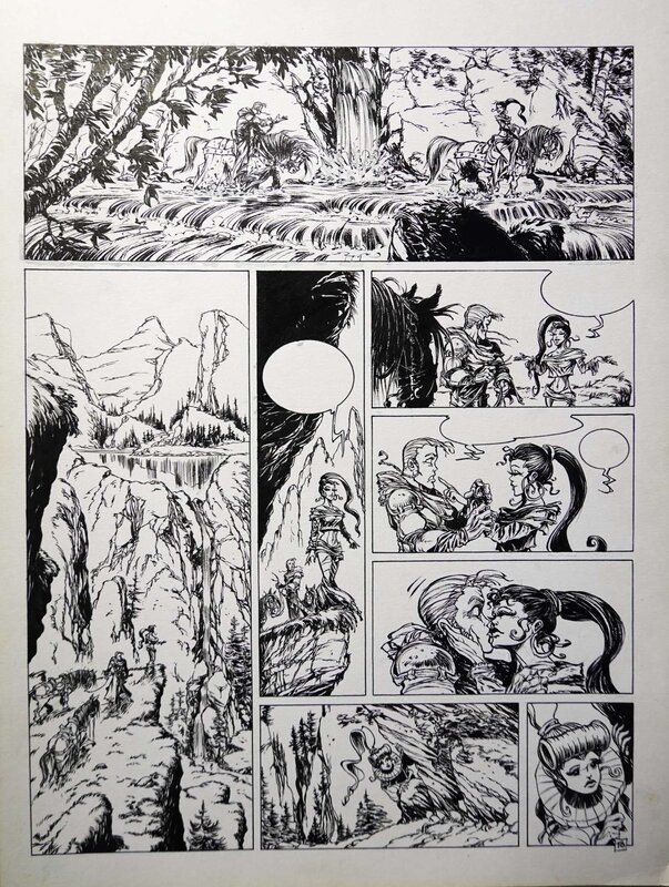 Tiburce Oger, Gorn tome 2 planche 18 - Planche originale