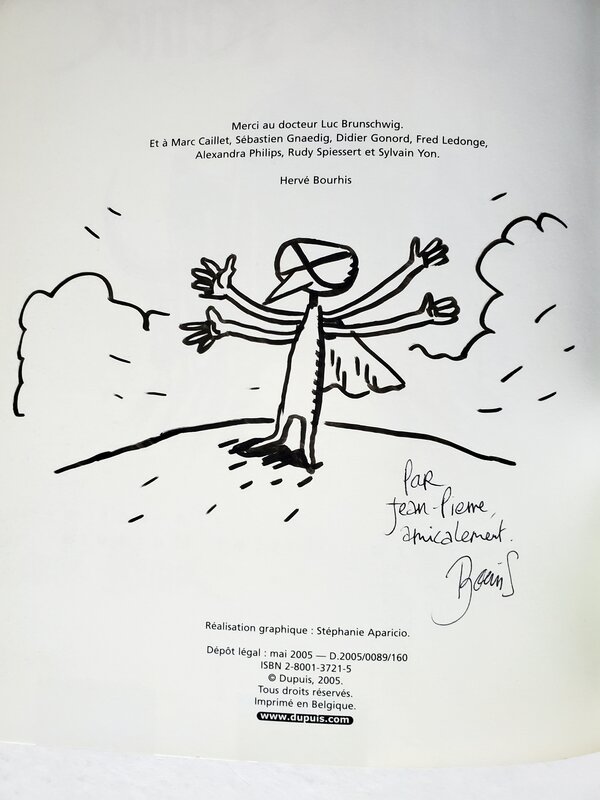 Hervé Bourhis, COMIX REMIX  T1 FEU MISTER MERCURE - Dédicace