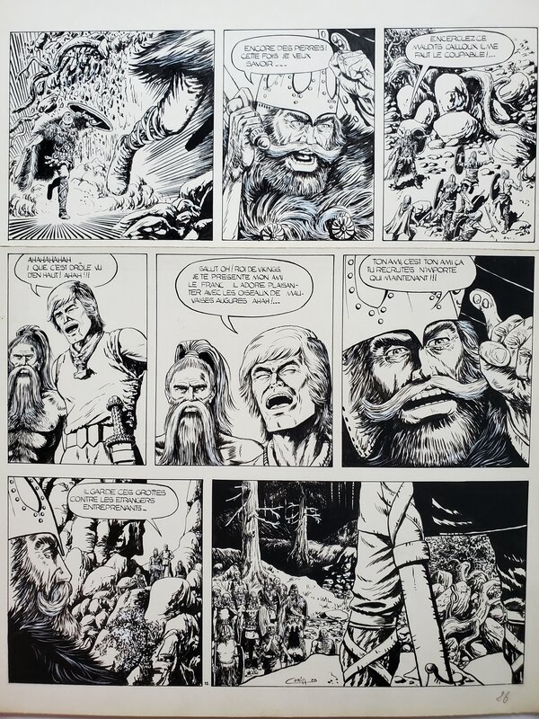 LES VIKINGS by Felicisimo Coria - Comic Strip