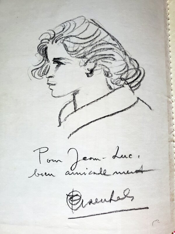 François Craenhals, CHEVALIER  ARDENT   T4 LA CORNE DE BRUME - Sketch